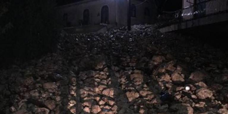 «Βιβλική καταστροφή» σε περιοχές της Κεφαλονιάς από την καταιγίδα Βικτώρια