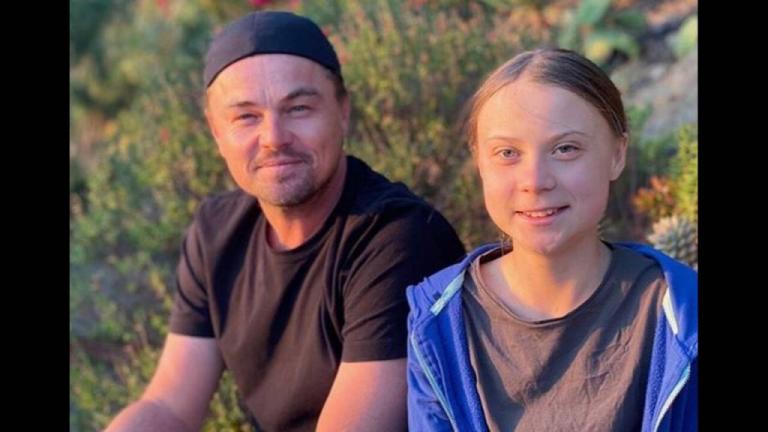 O Λεονάρντο Ντι Κάπριο στο πλευρό της Γκρέτα Τούνμπεργκ: «Είναι ηγέτιδα της εποχής μας»