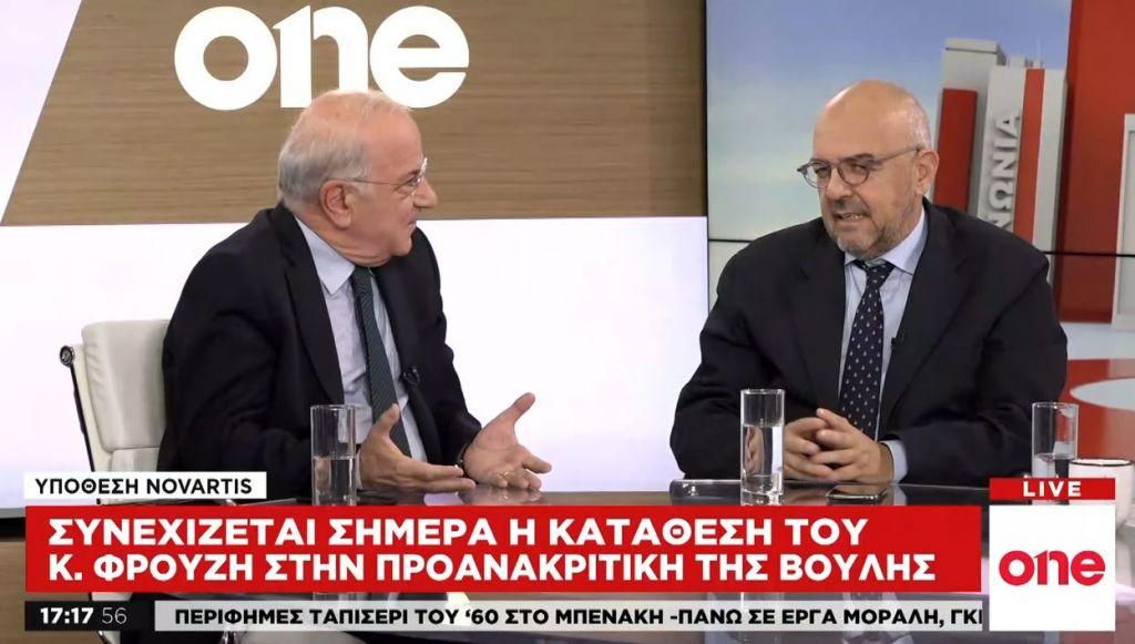 Μπ. Παπαδημητρίου και Ν. Αθανασίου διασταυρώνουν τα ξίφη τους στο One Channel