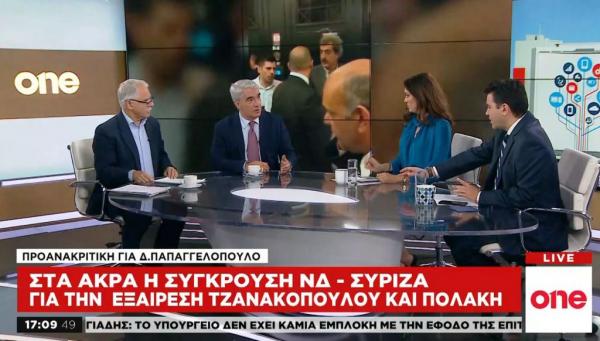 Σ. Κεδίκογλου και Γ. Μπαλάφας διασταυρώνουν τα ξίφη τους στο One Channel