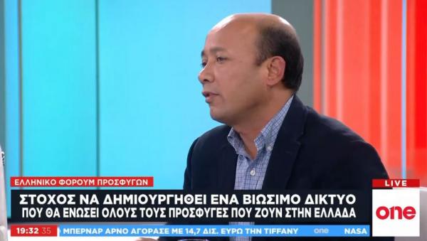 Ο Γιόνους Μουχαμμάντι στο One Channel για τον ρόλο του διαπολιτισμικού διαμεσολαβητή