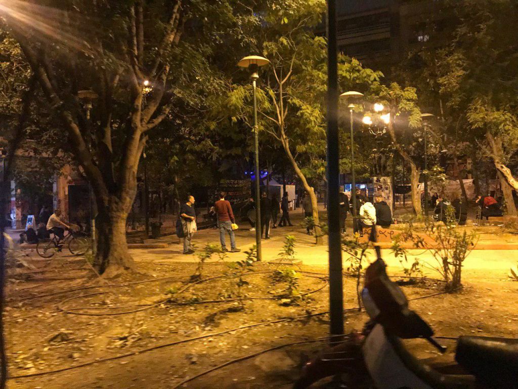 Εξάρχεια : Ηρεμία στην πλατεία - Ισχυρές αστυνομικές δυνάμεις σε επιφυλακή