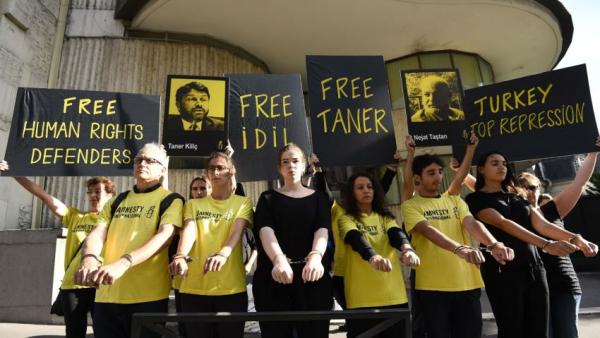 Τουρκία :  Ποινή κάθειρξης στον πρόεδρο της τουρκικής Διεθνούς Αμνηστίας