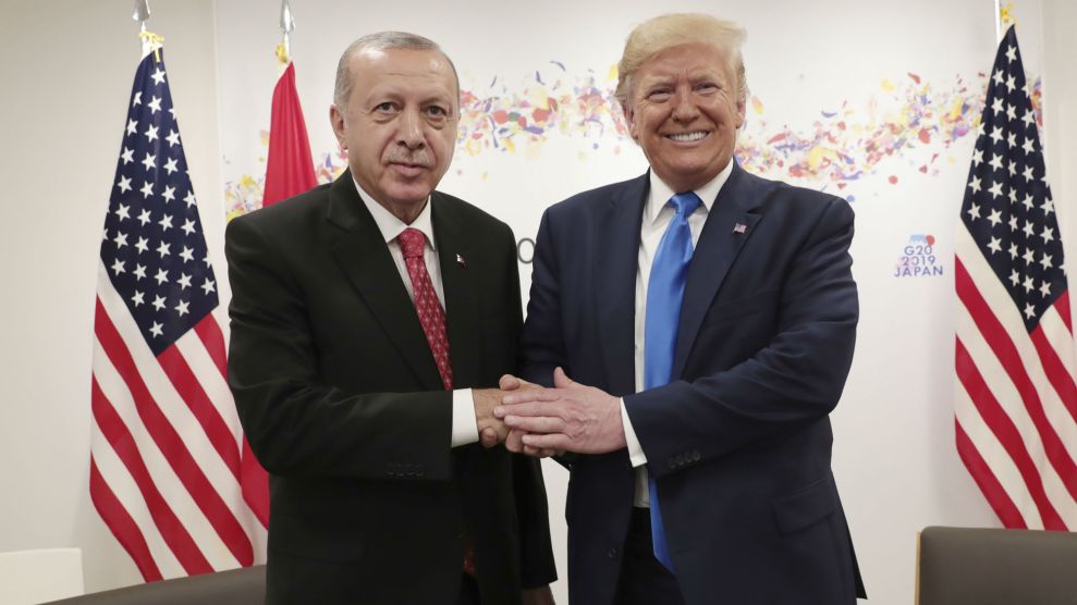 Τραμπ : «Πολύ καλή» η σχέση μου με τον Ερντογάν