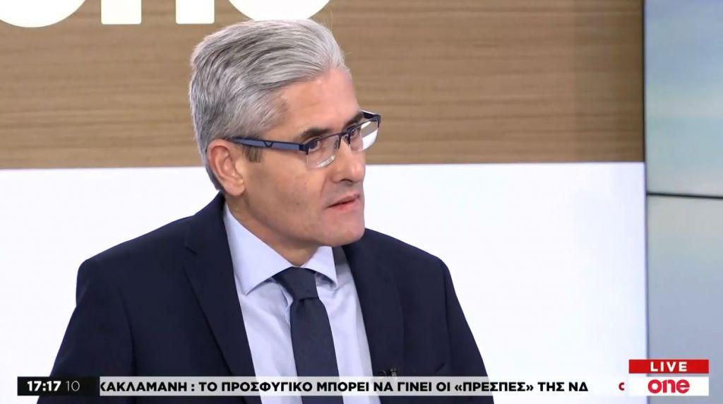 Ο Άγγελος Τσιγκρής στο One Channel για την ανομία και την εγκληματικότητα