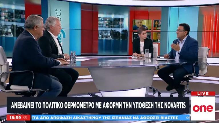 Γ. Βλάχος και Μ. Συντυχάκης στο One Channel για Novartis, προανακριτική και αναπτυξιακό νόμο