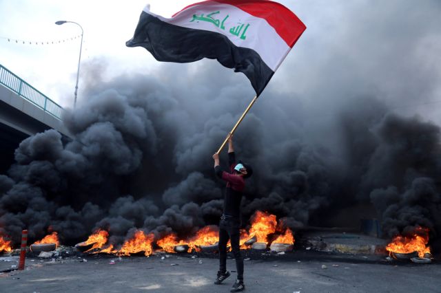 Ιράκ : Συνεχίζονται οι αιματηρές διαδηλώσεις – Δύο νεκροί στη Βαγδάτη