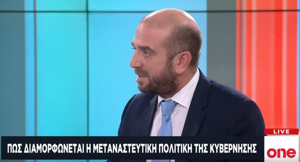 Πώς διαμορφώνεται η μεταναστευτική πολιτική της κυβέρνησης – Μ. Λογοθέτης στο One Channel