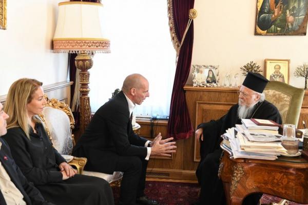 Γιάνης και Δανάη πήγαν στον Βαρθολομαίο