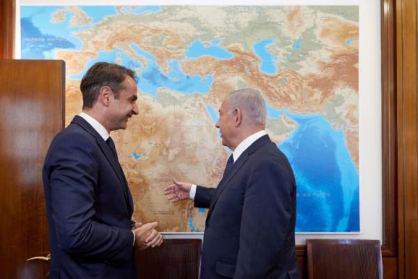 Τηλεφωνική επικοινωνία Μητσοτάκη – Νετανιάχου για τον EastMed