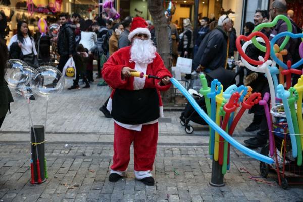 Χριστούγεννα : Οριακή βελτίωση στον τζίρο της εορταστικής περιόδου