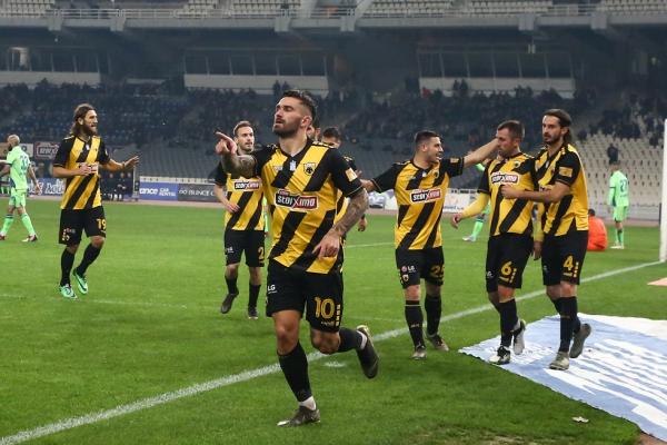 ΑΕΚ- Αστέρας Τρίπολης 2-1