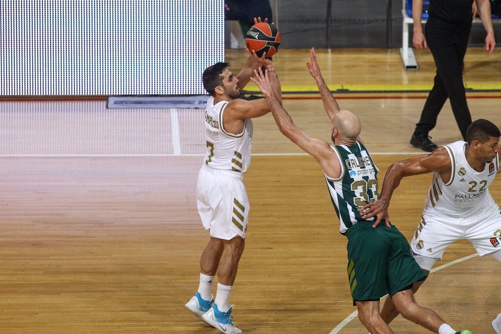 Στο 9-0 εκτίναξε η Ρεάλ το σερί της επί του Παναθηναϊκού