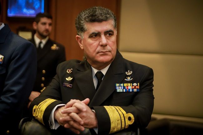 Αρχηγός ΓΕΝ : Δεν θα δεχτούμε παραβίαση της ελληνικής υφαλοκρηπίδας