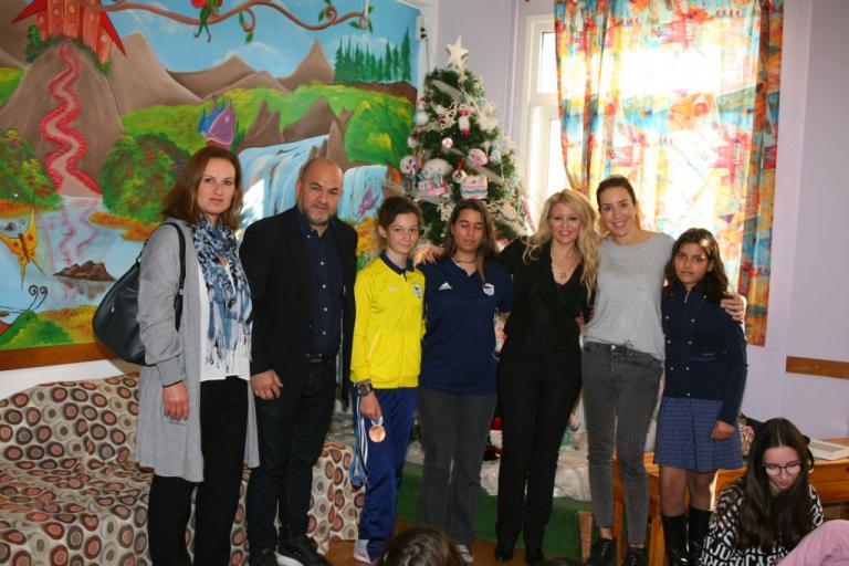 Χριστουγεννιάτικη προσφορά αγάπης στα παιδιά του «Καλού Ποιμένα»