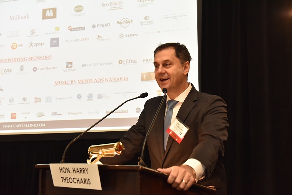 Θεοχάρης : Roadshow σε Νέα Υόρκη και Βοστώνη