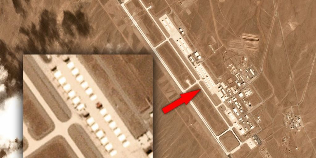 Διέρρευσαν δορυφορικές φωτογραφίες μυστικής αμερικανικής αεροπορικής βάσης