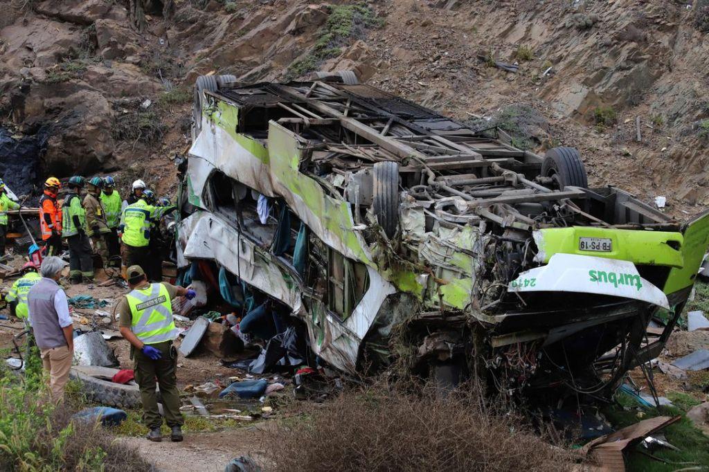 Φοβερό τροχαίο με τουλάχιστον 21 νεκρούς από ανατροπή λεωφορείου στη Χιλή