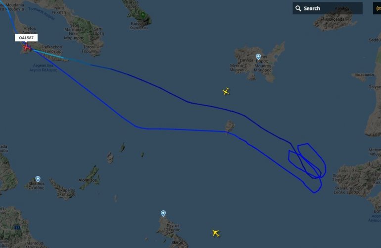 Χίος : Προβλήματα στις πτήσεις και ταλαιπωρία επιβατών από την κακοκαιρία