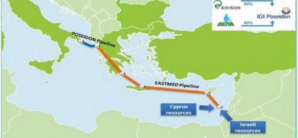 East Med : Ο αγωγός με την τεράστια γεωπολιτική και ενεργειακή σημασία