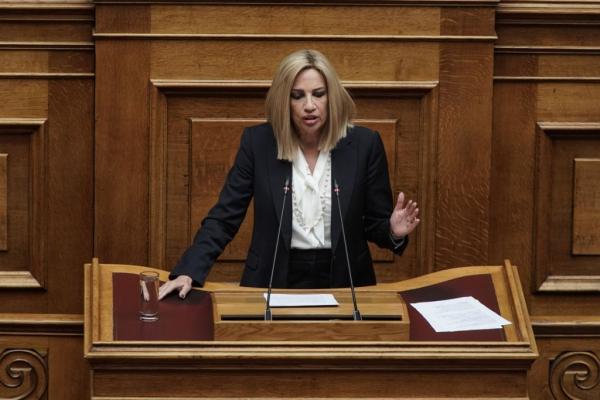 Γεννηματά: Όποιος απλώσει δάχτυλο στα εθνικά-κυριαρχικά μας δικαιώματα θα χάσει το χέρι