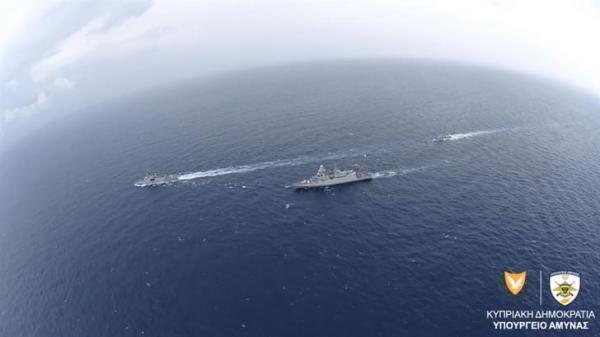 Ηχηρή απάντηση στις τουρκικές προκλήσεις – Εικόνες από την άσκηση Κύπρου, Γαλλίας και Ιταλίας