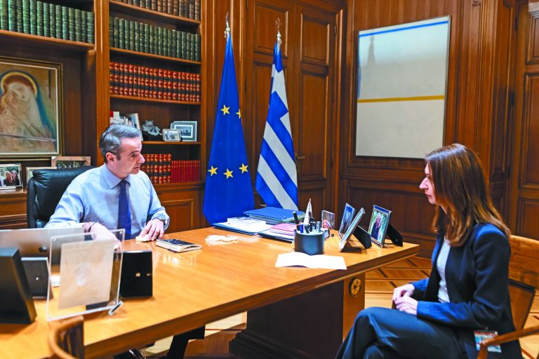 Mitsotakis sees Hague as last resort with Turkey, stresses US-Greece ties