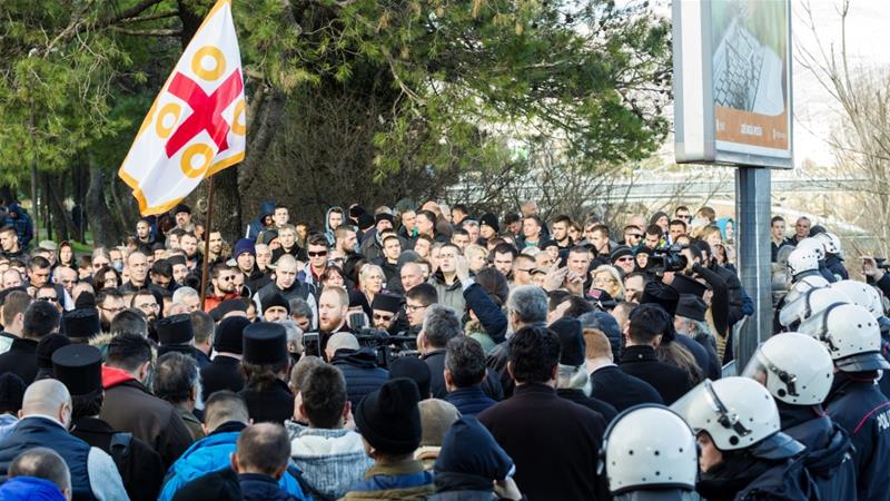 Μαυροβούνιο : Αντιδράσεις και συγκρούσεις για το νέο νόμο περί θρησκευτικών κοινοτήτων