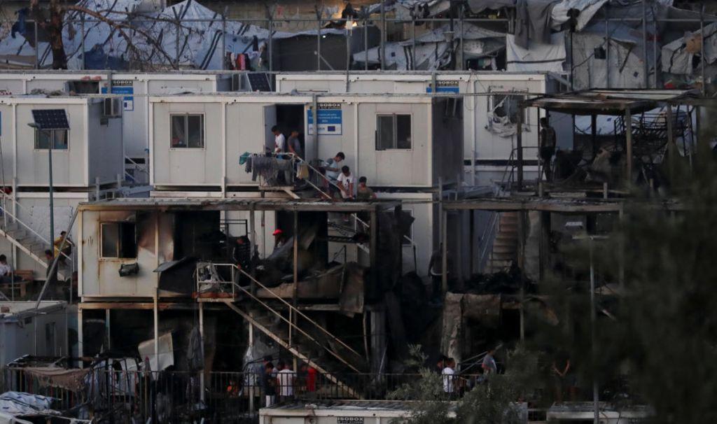 Μυτιλήνη : Απανθρακώθηκε πρόσφυγας μετά από πυρκαγιά