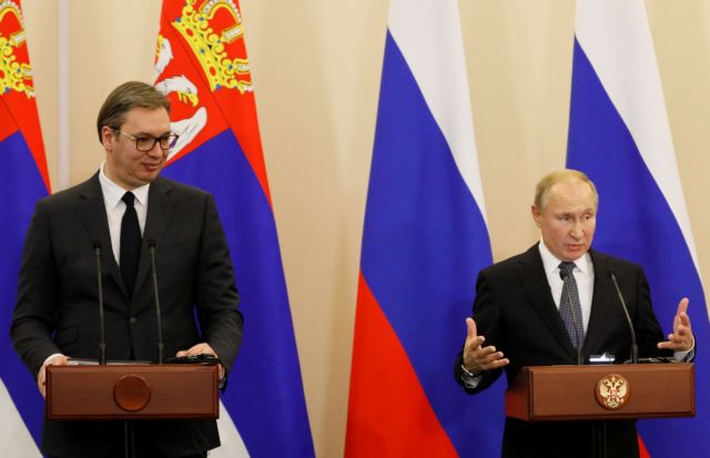 Συνάντηση Πούτιν – Βούτσιτς : Κόσοβο, στρατιωτική συνεργασία και Βαλκάνια στο επίκεντρο των συζητήσεων