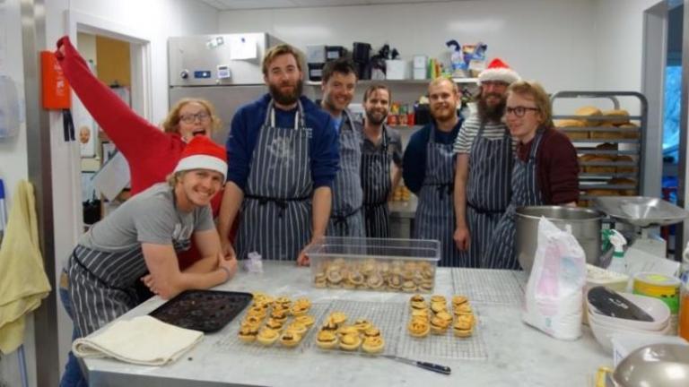 Σεφ ταξίδεψε στην Ανταρκτική για να μαγειρέψει για τα Χριστούγεννα