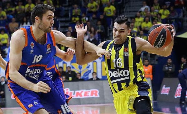 Euroleague : Φενέρμπαχτσε – Βαλένθια 98-100
