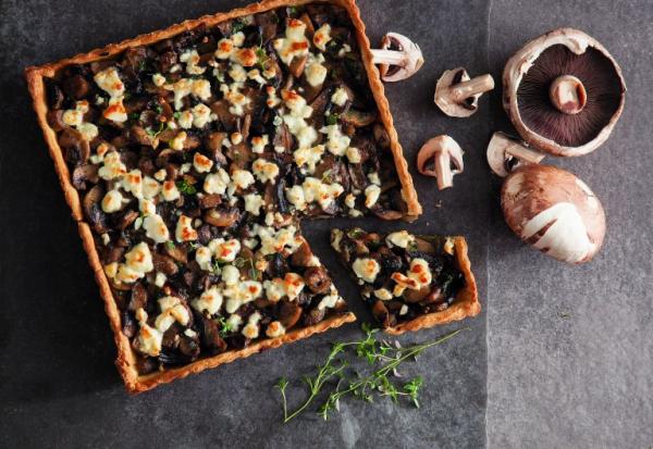Τάρτα μανιταριών