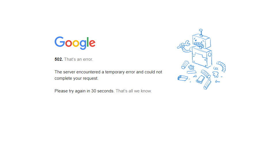 «Επεσαν» Google, Gmail και Youtube παγκοσμίως