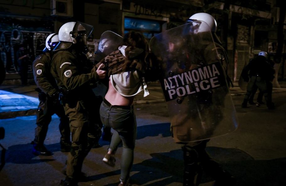Εξάρχεια : Στον Συνήγορο του Πολίτη στέλνει η ΕΛ.ΑΣ. περιστατικά αστυνομικής βίας