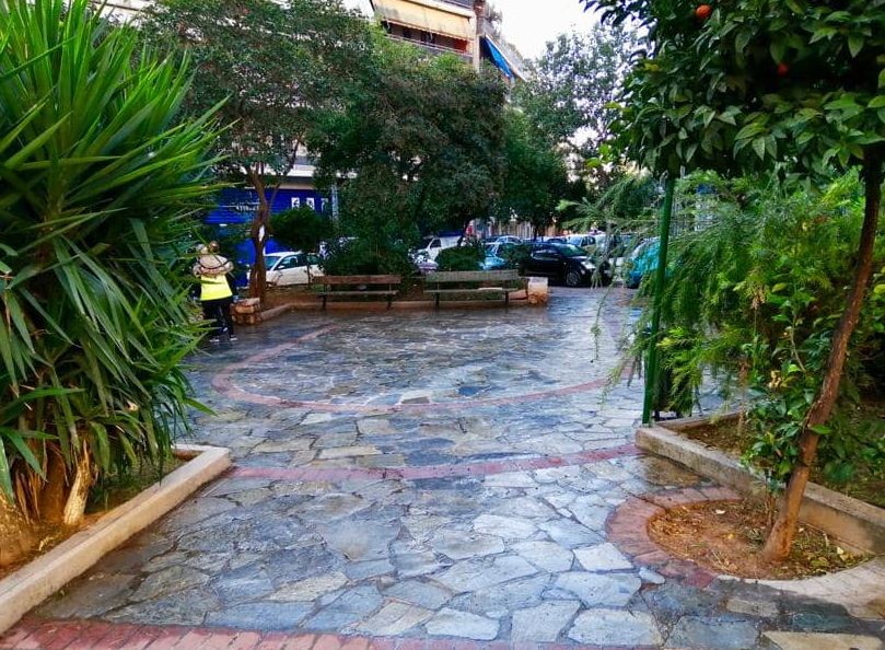 Αποκατάσταση ζημιών σε πέντε πλατείες από τον Δήμο Αθηναίων