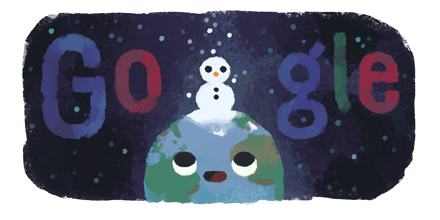 Google: Το doodle για το χειμερινό ηλιοστάσιο