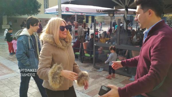 Στο Ναύπλιο έκανε Χριστούγεννα η Φώφη Γεννηματά : Δείτε φωτογραφίες