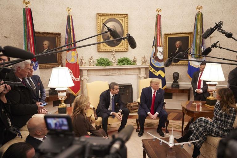 Μητσοτάκης σε Τραμπ: Καμιά ανοχή σε παραβίαση των κυριαρχικών μας δικαιωμάτων