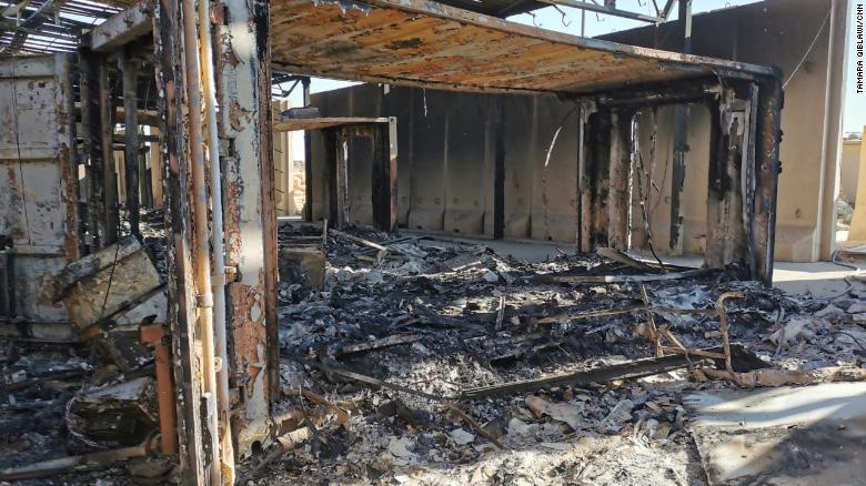 Ιράκ : Εικόνες – ντοκουμέντο από τη βομβαρδισμένη αμερικανική βάση