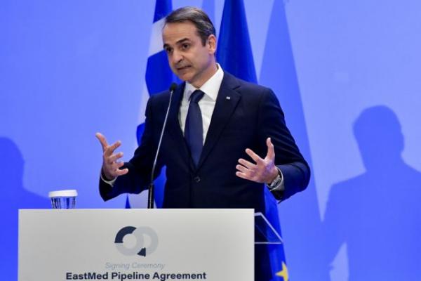 Μητσοτάκης για EastMed: Αυξάνει τη γεωστρατηγική υπεραξία Ελλάδας – Κύπρου
