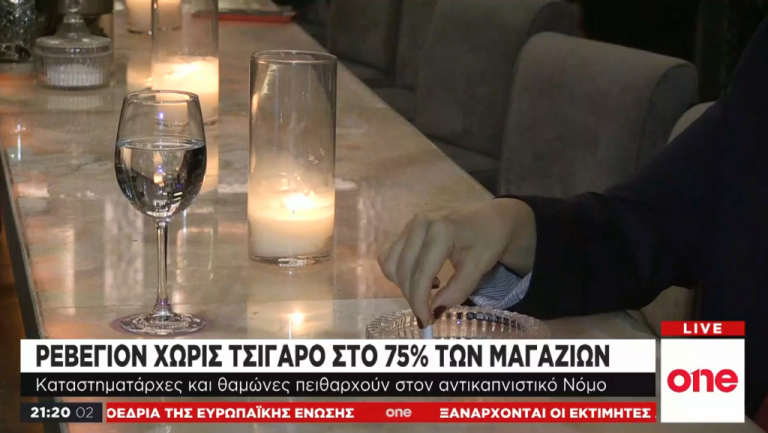 Αντικαπνιστικός νόμος: Διασκέδαση μέσα, κάπνισμα έξω