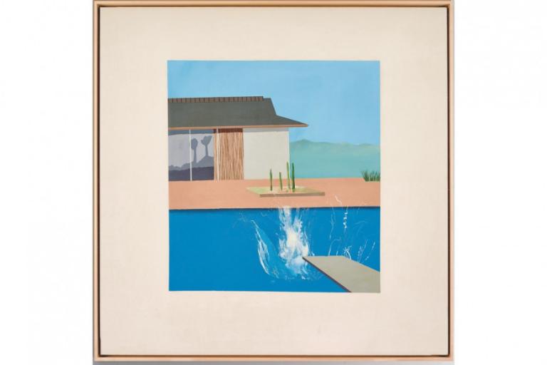 Σε δημοπρασία το εμβληματικό «The Splash» του Ντέιβιντ Χόκνεϊ –  Αναμένεται τιμή ρεκόρ