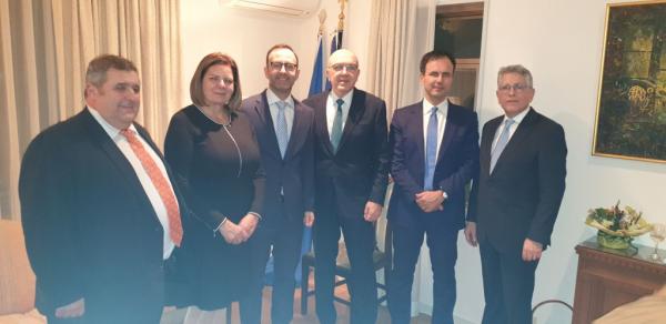 Η δεξίωση του πρέσβη στο Τόκιο