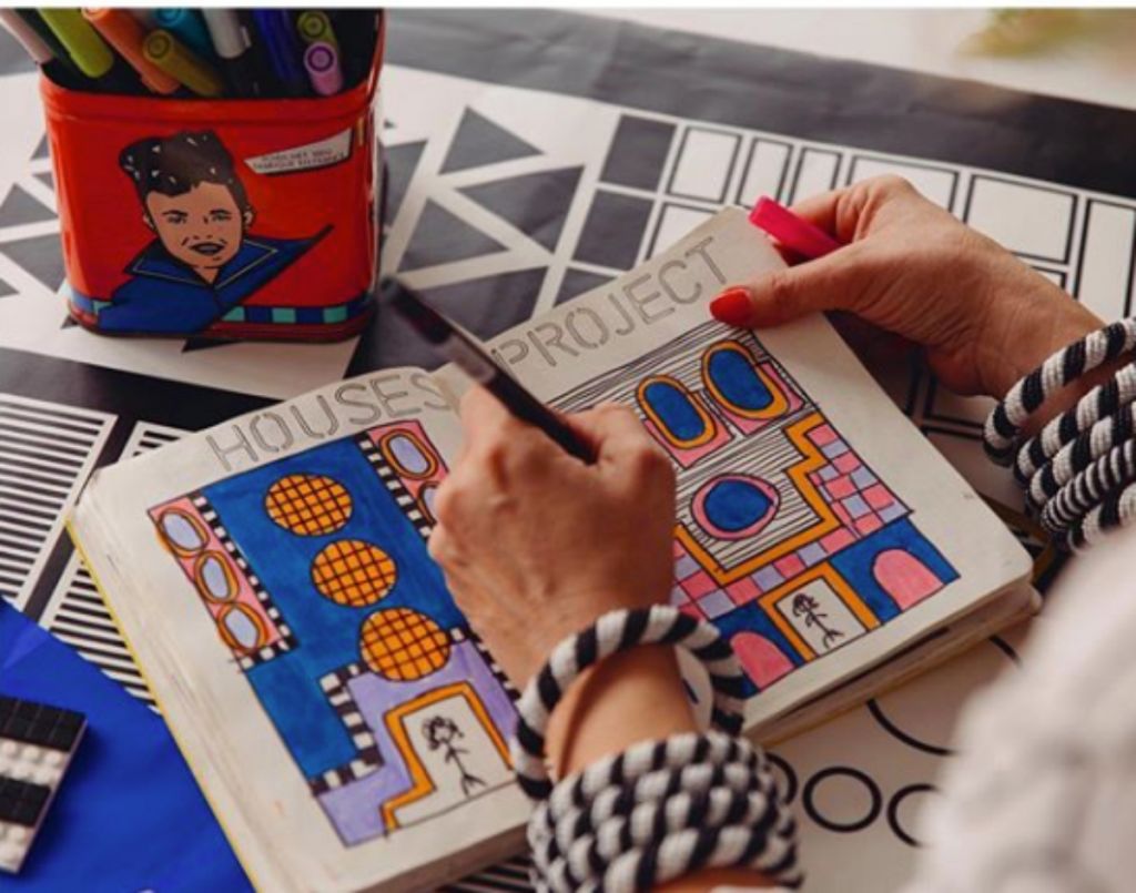 Camille Walala: Ένα σπίτι φτιαγμένο από…κουκκίδες!