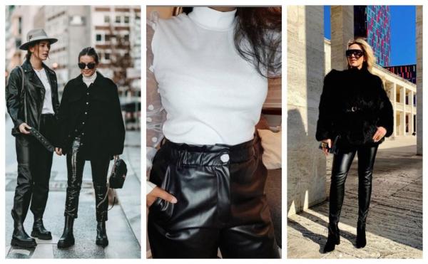 Φορέστε δερμάτινο παντελόνι άφοβα