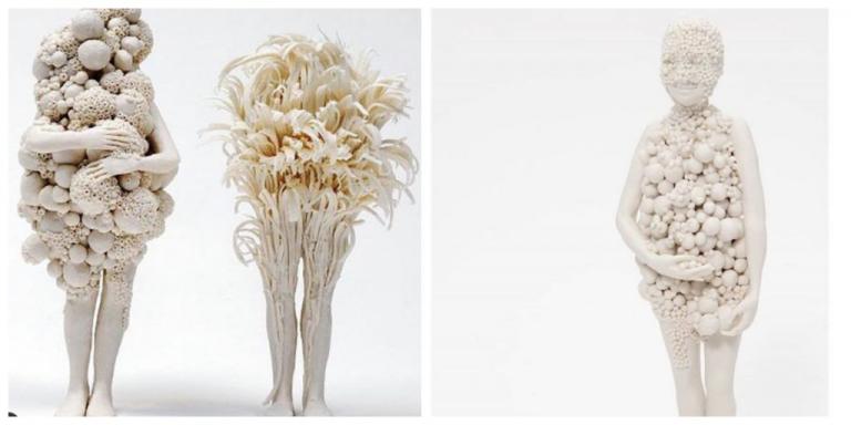 Τα σφιχταγκαλιασμένα γλυπτά της Claudia Fontes