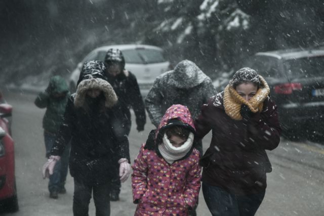 Καιρός : Ποδαρικό με τσουχτερό κρύο για το 2020 – Πού θα βρέξει