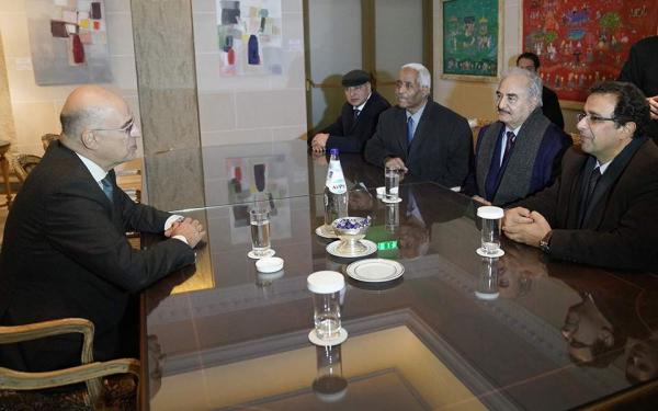 Haftar in Athens, Greece to veto EU approval of Libya peace deal if MOU with Turkey not canceled