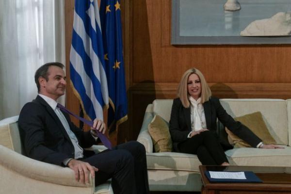 Ο διάλογος Μητσοτάκη – Γεννηματά για το «βουνό» και την εθνική γραμμή